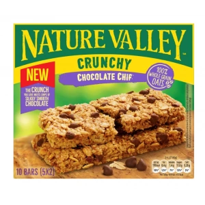 Nature Valley Crunchy Chocolate Chıp 5x2 10 Bars 210 g