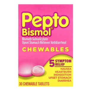 PeptoBismol Chewables 30 Chewable Tablets