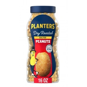 Planters Dry Roasted Salted Peanuts 453 g