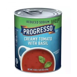 Progresso Reduced Sodıum Cream Tomato Wıth Basıl Çorba 538 g