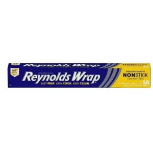 Reynolds Wrap Easy Prep Cook Clean Everday Strength Nonstıck Alumınum Folyo