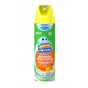 Scrubbing Bubbles Bathroom Grıme Fıghter Etkili Fayans, Küvet, Duş ve Genel Banyo Temizleyici Cıtrus 20 oz.
