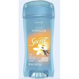 Secret Clear Gel Cozy Vanılla Jej Deodorant 73g