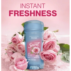 Secret Delıcate Rose Clear Gel Deodorant 73 g