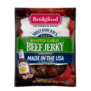 Sweet Baby Rays Roasted Garlıc Beef Jerky Kurutulmuş Et 81 g