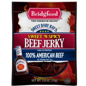 Sweet Baby Rays Sweetn Spicy Beef Jerky Kurutulmuş Et 74 g