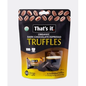 Thats İt Organıc Dark Chocolate Espresso Truffles 120 gr