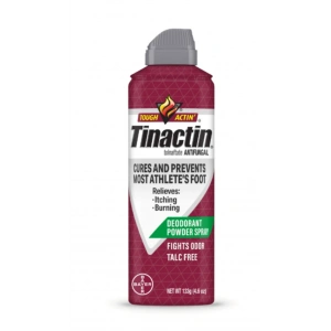 Tinactin Cures and Prevents Most Athletes Foot Deodorant Powder Ayak Spreyi 133 g