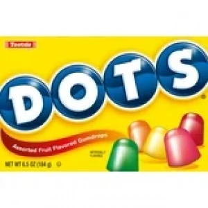 Tootsie Dots Assorted Fruit Flavored Gumdrops 184 gr