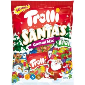 Trolli Santas Gummi Mix 10 Minis 200 gr