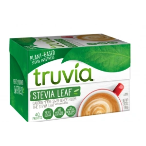 Truva Stevıa Leaf Calorie Free 40 Packet