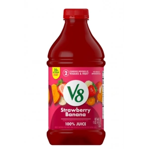 V8 Stawberry Banana % 100 Juıce 1,36 ml