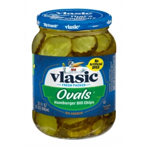 Vlasic Fresh Packed Ovals Hamburger Dill Chips 946 gr