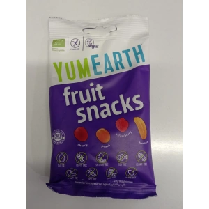 Yumearth Fruit Snacks Atıştırmalık Meyve Aromalı Şekerleme 50 g