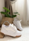Vans Sk8-Low Platform – White / Gum
