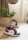 Nike Air Jordan 1 Low – Bordeaux / White