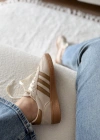 Adidas Handball Spezial Bej Kahve Süet Unisex Sneaker