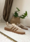 Adidas Handball Spezial Bej Kahve Süet Unisex Sneaker