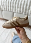 Adidas Handball Spezial Bej Kahve Süet Unisex Sneaker
