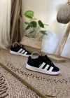 Adidas Campüs Siyah Beyaz İthal Spor Ayakkabı