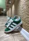 Adidas Campüs Yeşil Beyaz İthal Spor Ayakkabı