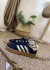 Adidas Gazelle Lacivert Krem İthal Spor Ayakkabı