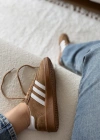 Adidas Handball Spezial Brown White Unisex Sneaker