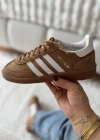 Adidas Handball Spezial Brown White Unisex Sneaker