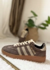 Adidas Handball Spezial Dark Brown Beige Unisex Sneaker