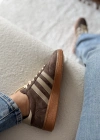 Adidas Handball Spezial Dark Brown Beige Unisex Sneaker