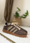 Adidas Handball Spezial Dark Brown Beige Unisex Sneaker