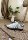 Adidas Samba Beyaz Gümüş İthal Spor Ayakkabı