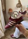Adidas Samba Bordo Krem Spor Ayakkabı