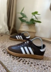 Adidas Samba Kahve Krem Spor Ayakkabı