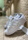 Adidas Süperstar Beyaz Boyalı İthal Spor Ayakkabı