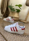 Adidas Süperstar Beyaz Kırmızı İthal Unisex