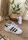 Adidas Süperstar Beyaz Siyah İthal Spor Ayakkabı