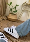 Adidas Süperstar Beyaz Siyah İthal Spor Ayakkabı