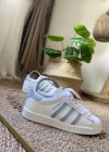 Adidas Superstar Unisex Krem Buz Mavi