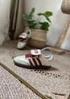 Adidas Wales Bonner Samba Krem Bordo