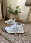 Adidas Yeezy 350 Gri İthal Spor Ayakkabı