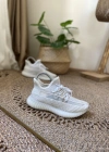 Adidas Yeezy 350 Gri İthal Spor Ayakkabı