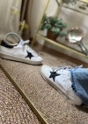 Golden Goose Super Star Eskitme Beyaz İthal
