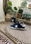Golden Goose Super Star Eskitme Siyah Beyaz İthal