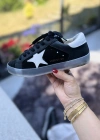 Golden Goose Super-Star Black White Deri Sneaker