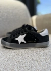 Golden Goose Super-Star Black White Deri Sneaker