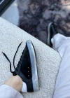Golden Goose Super-Star Black White Deri Sneaker