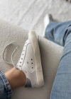 Golden Goose Super-Star White Silver Glitter Kadın Sneaker
