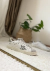 Golden Goose Super-Star White Silver Glitter Kadın Sneaker