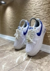 Nike Air Force Beyaz Mavi İthal Spor Ayakkabı